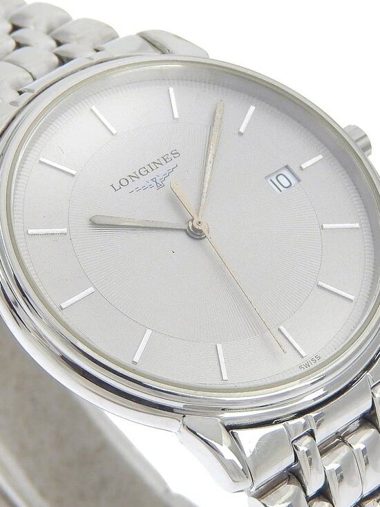 LONGINES Grand classic Watches L4.677.4 grayDial Stainless Steel Quartz An... main image 7